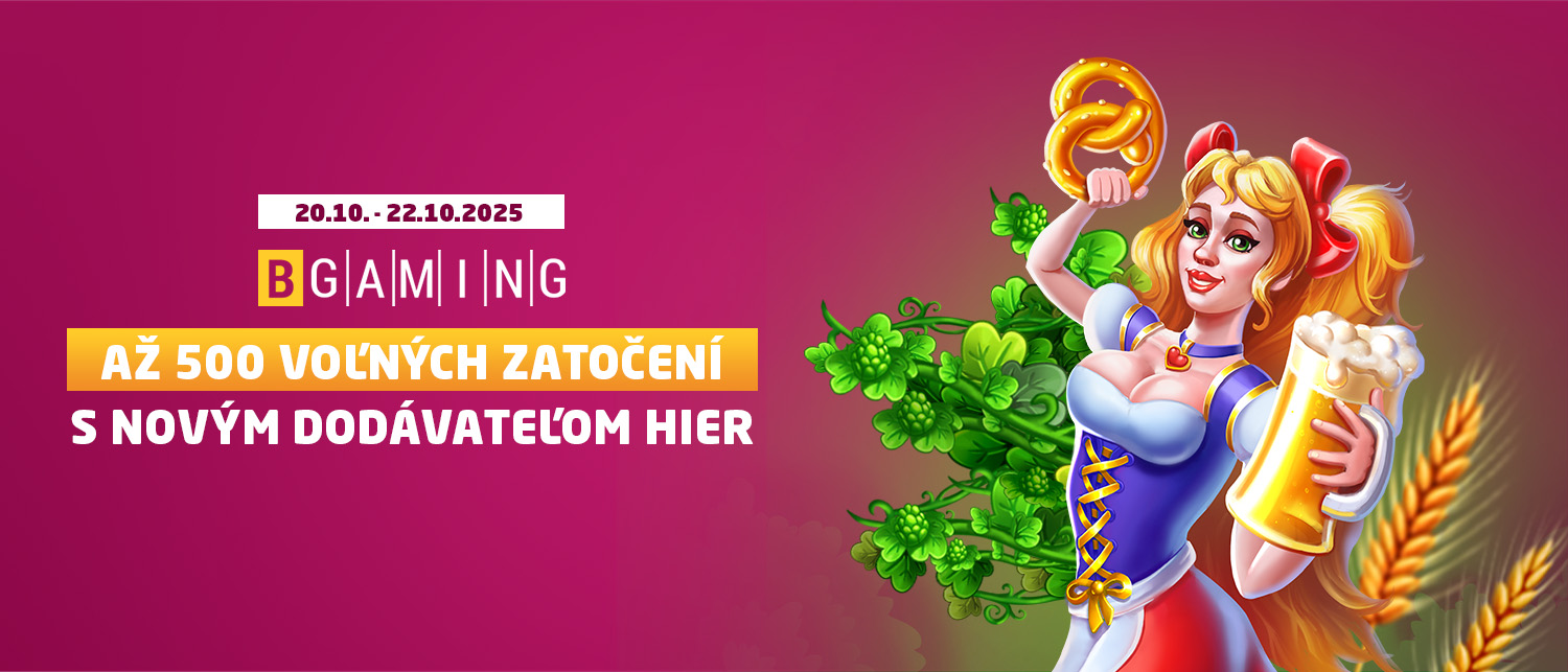 Roztoč to v 10 nových hrách od dodávateľa BGAMING! 